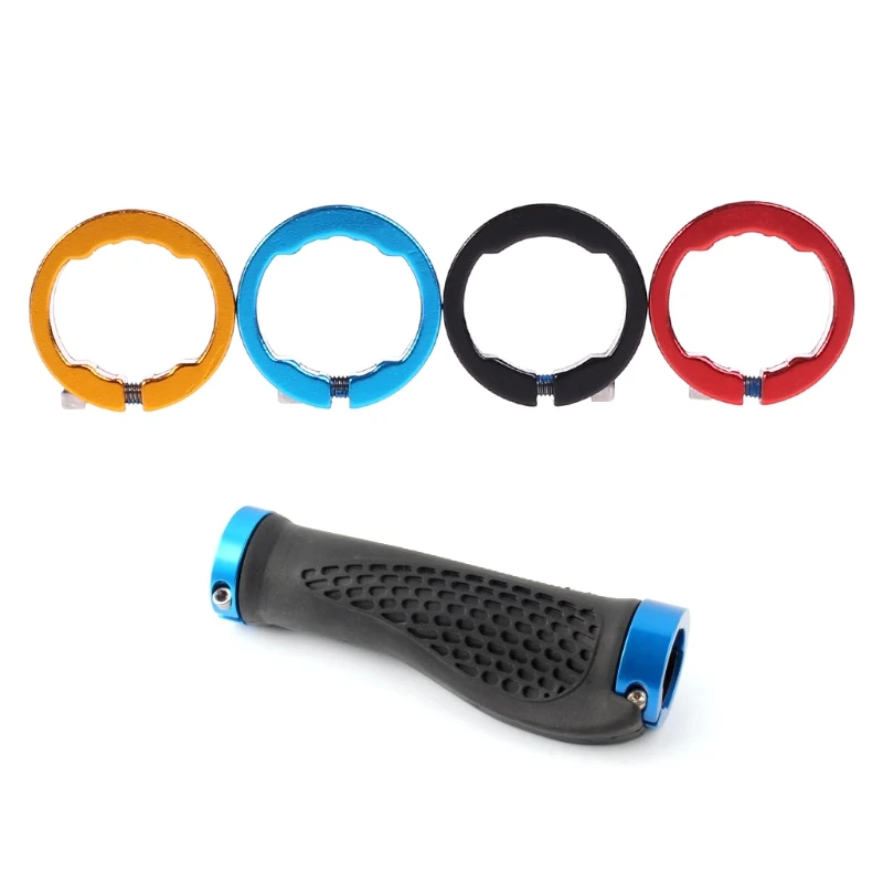 Buy Bicycle Grips Ring 8/12mm Aluminum Alloy End Lock
