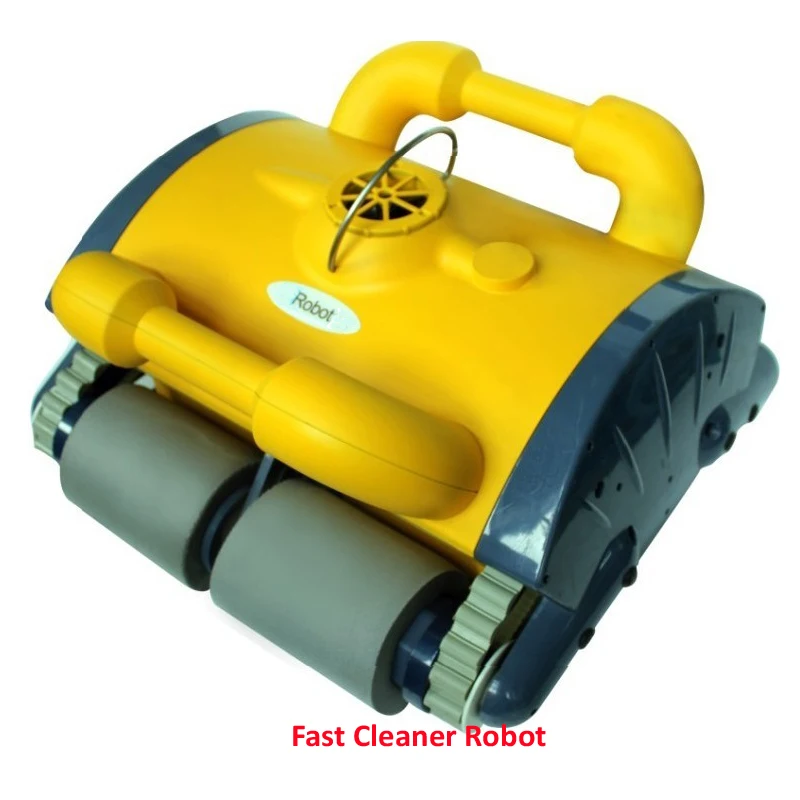 Wall Climbing and Remote Control Robot Automatic Swimming Pool Vacuum Cleaner With Caddy Cart Wall Climbing and Remote Control Robot Automatic Swimming Pool Vacuum Cleaner With Caddy Cart