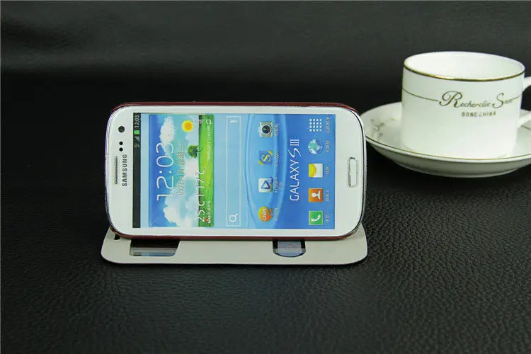 Роскошный флип-чехол из искусственной кожи для samsung Galaxy I9301 S3 Neo S3 Duos GT-I9300i S3 I9300