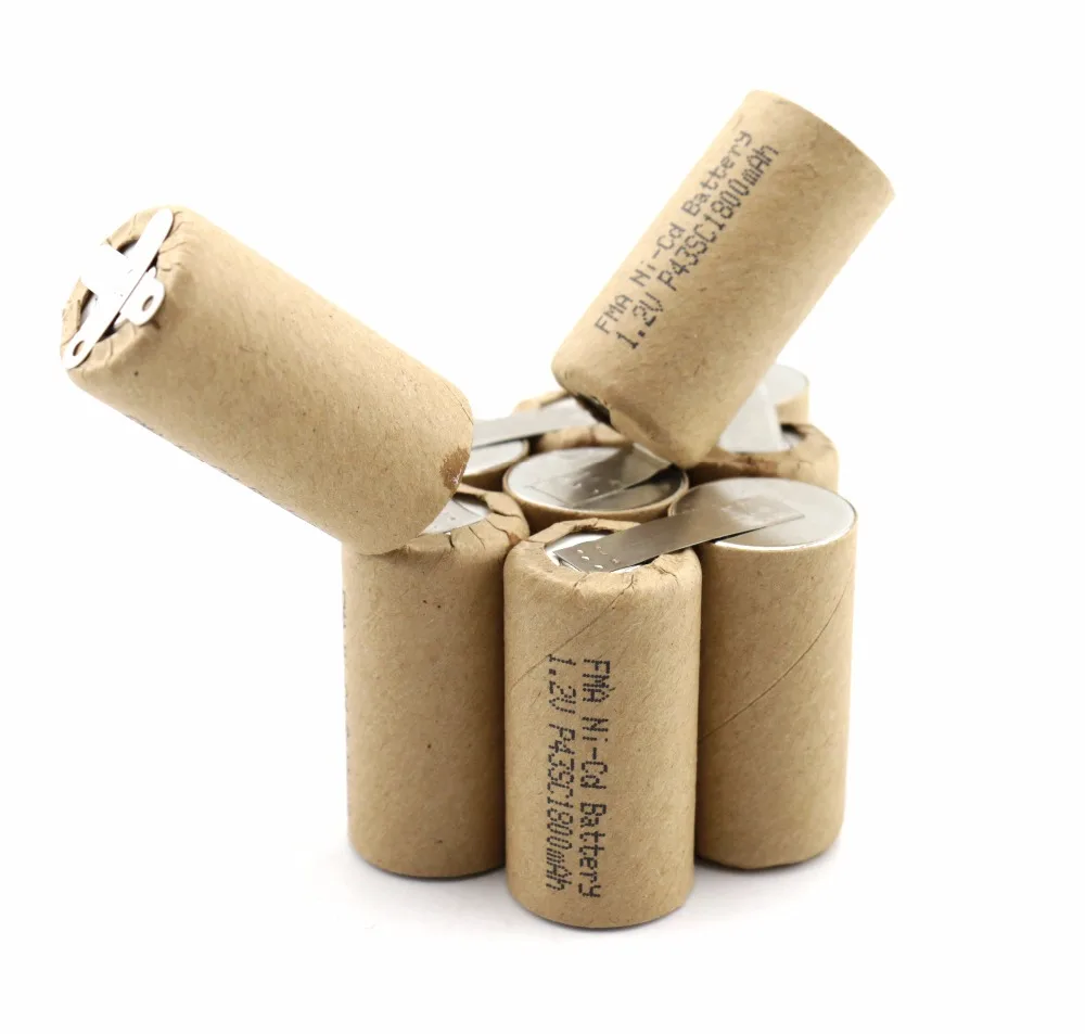 

Ni-Cd SC 12V 1500-1900mAh Battery Pack DIY for PXCD-208 OMAX Power tools Screwdriver Electric Drill Battery P42