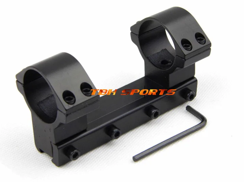 30mm one piece scope mount high type 11mm rail riflescope ring with stop pin Free shipping