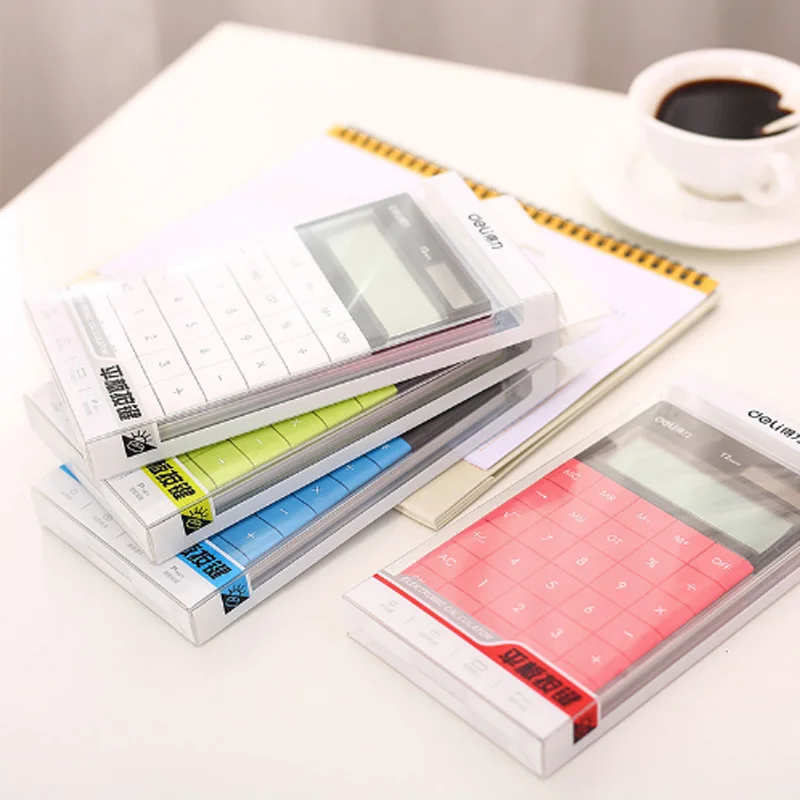 

High Quality Colorful Big Buttons Solar Calculator Pocket Office Electronic