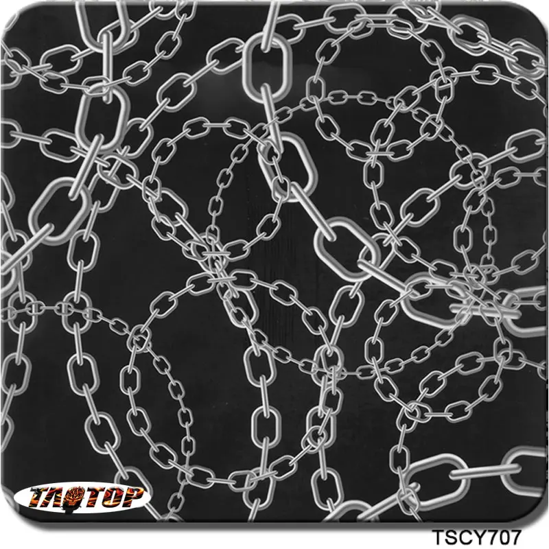 Itpanasop TSCY707 0 5 м * 2 железная цепь черная камуфляжная гидрографическая пленка с