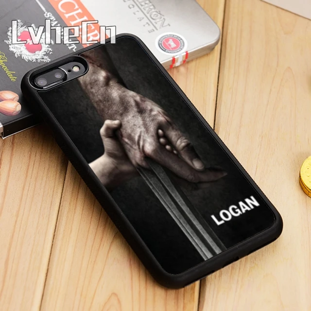 

LvheCn New Wolverine Poster Logan Phone Case Cover For iPhone 4 5 5s SE 5C 6 6s 7 8 10 X Samsung Galaxy S5 S6 S7 edge S8 S9 plus