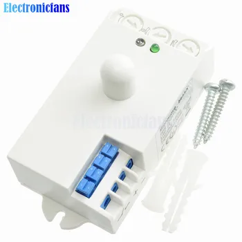 

360 Degree Microwave Radar Sensor 5.8GHz CW Microwave Light Switch Motion Sensors 12-24V DC Power For Arduino