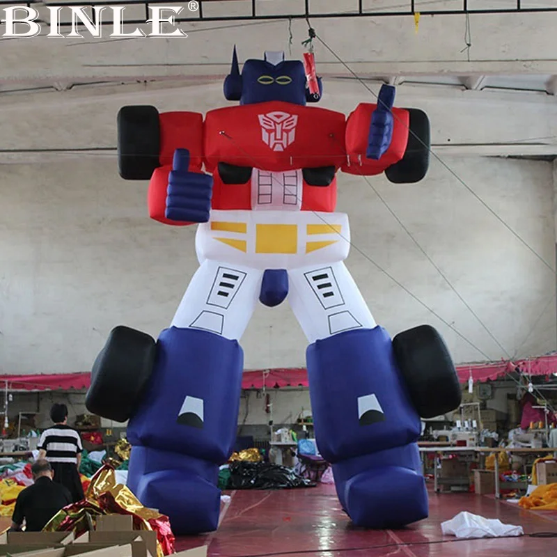 

China manufacturer funny giant inflatable robot cartoon characters for promotional