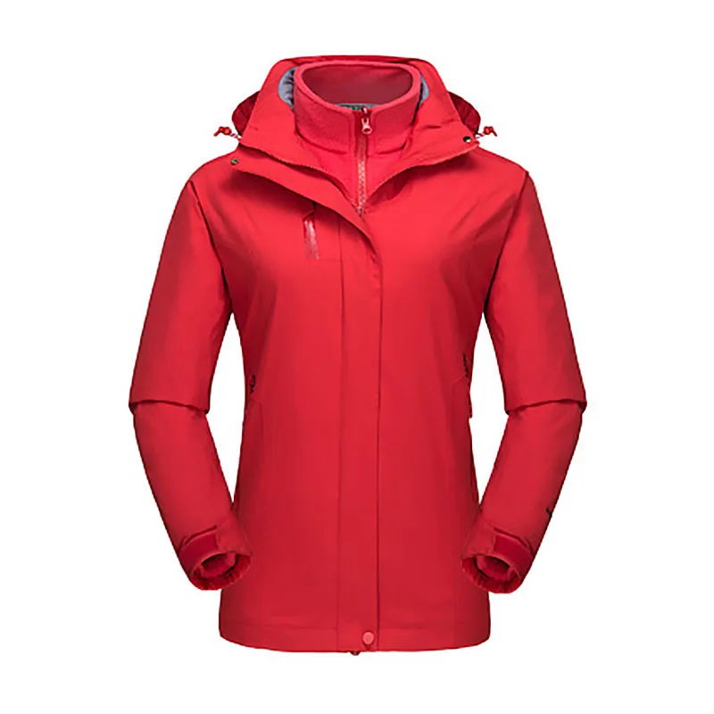 

2018 Wholesale Women Winter Windproof Waterproof Outdoor Sports Working Snowboard Thermal Keep Warm Hooded Coats Equipment