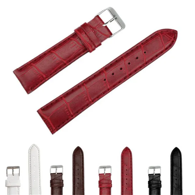 New Fashion High Quality Thread Soft Durable 7 Colors PU Leather Waterproof Watc New Fashion High Quality Thread Soft Durable 7 Colors PU Leather Waterproof Watc