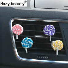 Hazy beauty автомобильный Кондиционер Выход Автомобильный ароматизатор на клипсе декоративное украшение леденец кондиционер духи