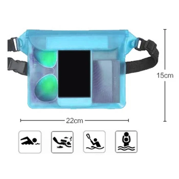 

Waterproof Sports Bag Waist Bag Swimming Drifting Diving Waist Fanny Pack Pouch Underwater Sealing Mobile Phone Pouch Pocket