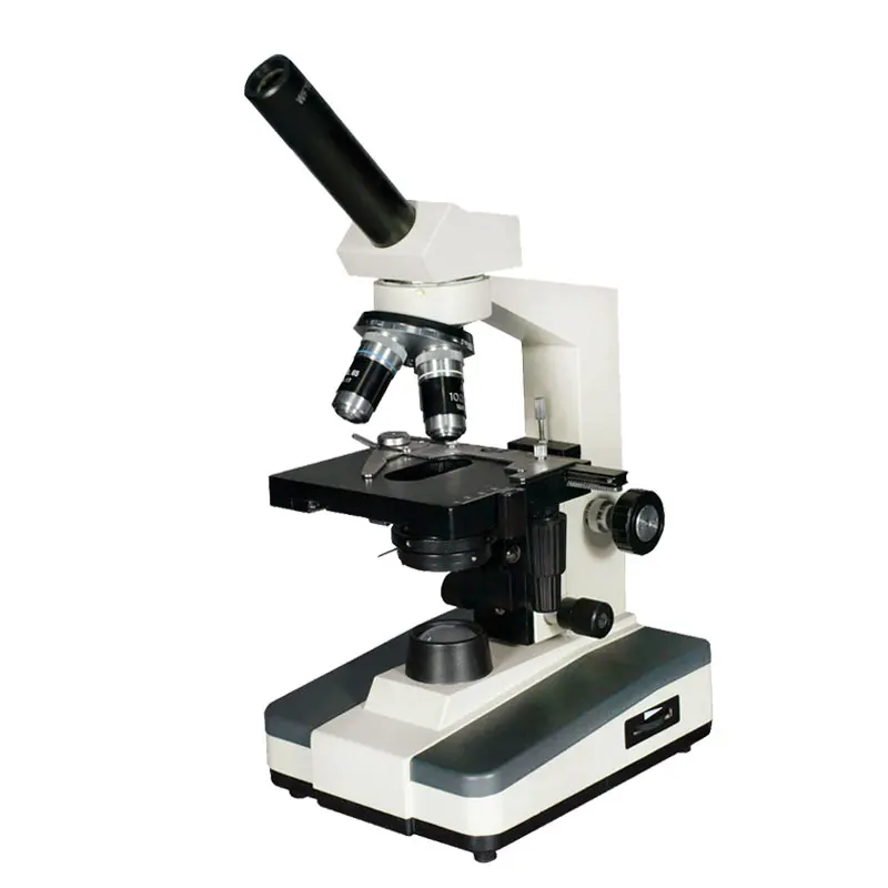 

40X-1000X Monocular Biological Microscope Compound Microscopio Halogen Lamp Illuminated Biologist Instruments Education
