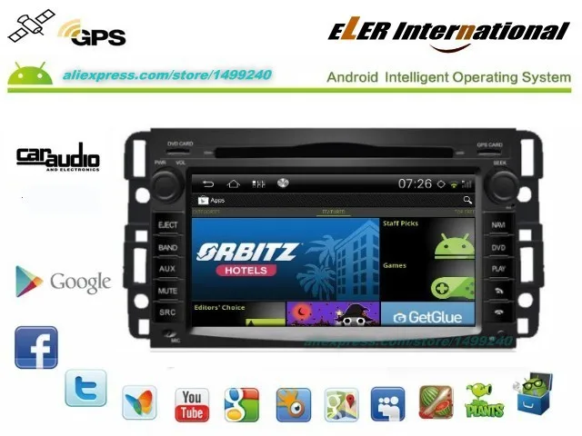 Sale Liandlee For Chevrolet Express 2011~2013 2 din Car Android GPS Navi Navigation Radio TV CD DVD Player Audio Video Stereo OBD2 3