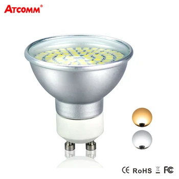 

GU10 LED Light Bulbs 220V 110V High Lumen MR16 LED Light Emitting Diode SMD 2835 36 54 72 LEDs High Quality Aluminum Lights Cup