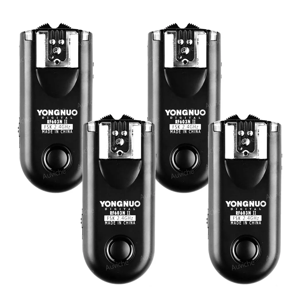 

ongnuo RF-603NII 2.4GHz Wireless Radio Remote Flash Speedlite Trigger for nikon Camera & yongnuo godox nikon Flash Speedlite