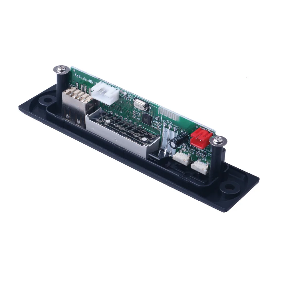 Автомобильный аудио USB TF FM радиомодуль беспроводной Bluetooth 5 в 12 В MP3 WMA декодер