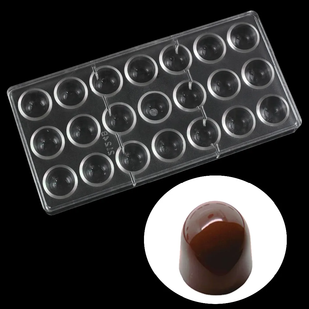 

Bullet Polycarbonate chocolate mold,DIY cake decorating tools for candy pastry chocolate Soap Ice Molds kitchen baking tool