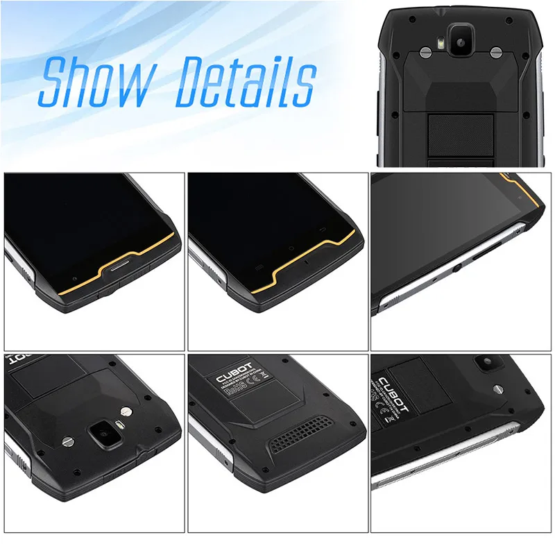 Смартфон Cubot KingKong 2+16 ГБ|mt6580 quad core|2g ramquad core |