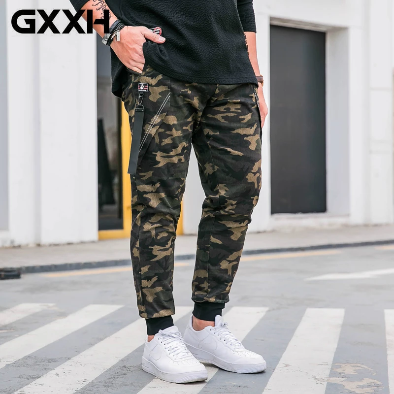 

Mens Joggers Military Camouflage Cargo Pants Fashion Trousers Streetwear Men's Casual Pants Man Large size zipper Pocket XL-6XL