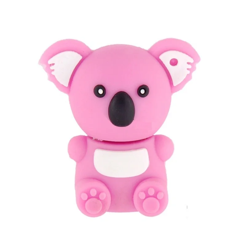 4G 8G 16G 32G 64G Koala Shaped 4GB USB Flash Drive (Pink