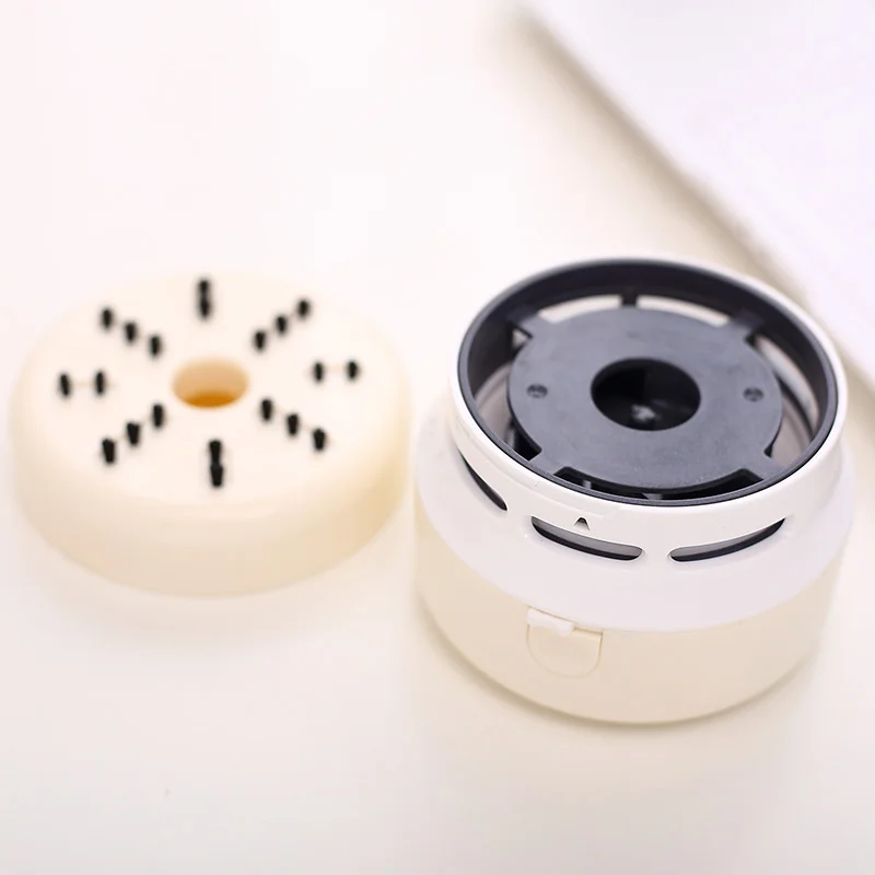  Deli 18880 Desk Set Portable Desktop Cleaner Mini Desk Vacuum Cleaner for School Classroom School O