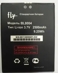 Replacement High Quality Battery BL8004 2500mAh For Fly IQ4503 Accumulator | Мобильные телефоны и аксессуары