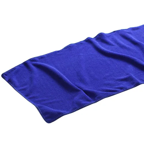 25*50 см 5 цветов ультратонкая многофункциональная микрофибра для чистки кухни салфетки нано-абсорбент микрофибра чистящее полотенце - Цвет: Blue