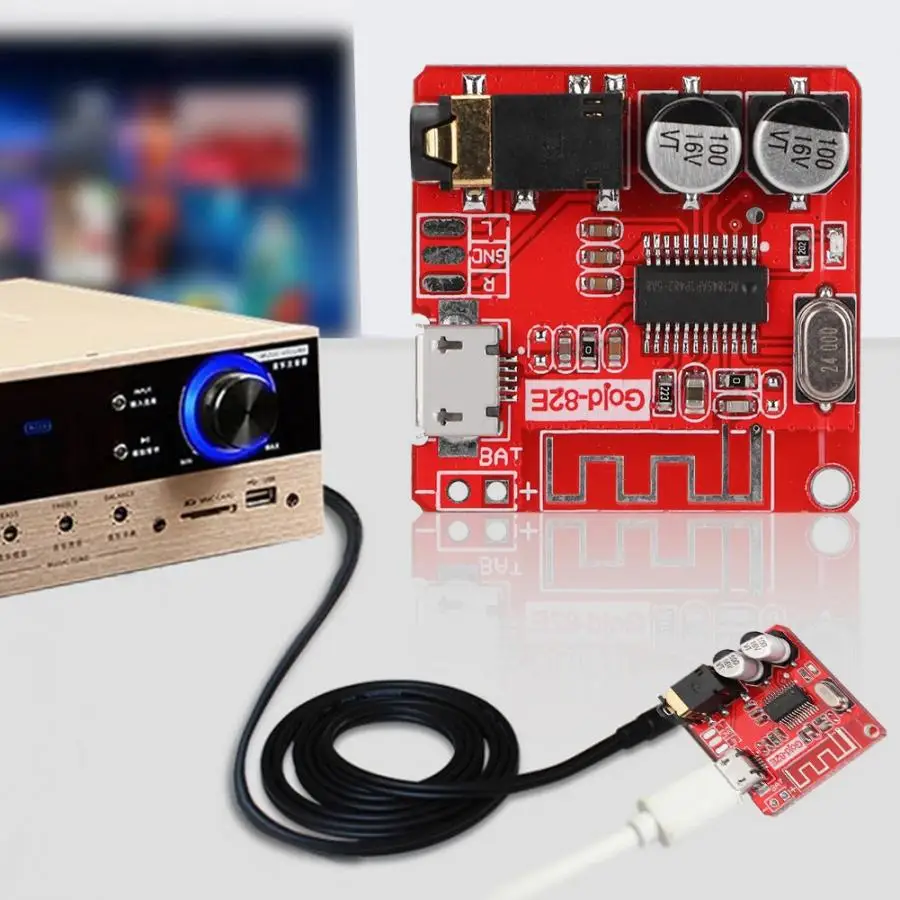 

5PCS Bluetooth 4.2 Decoder Board Lossless Receive Module for Car Audio Amplifier Modified for Android Micro USB