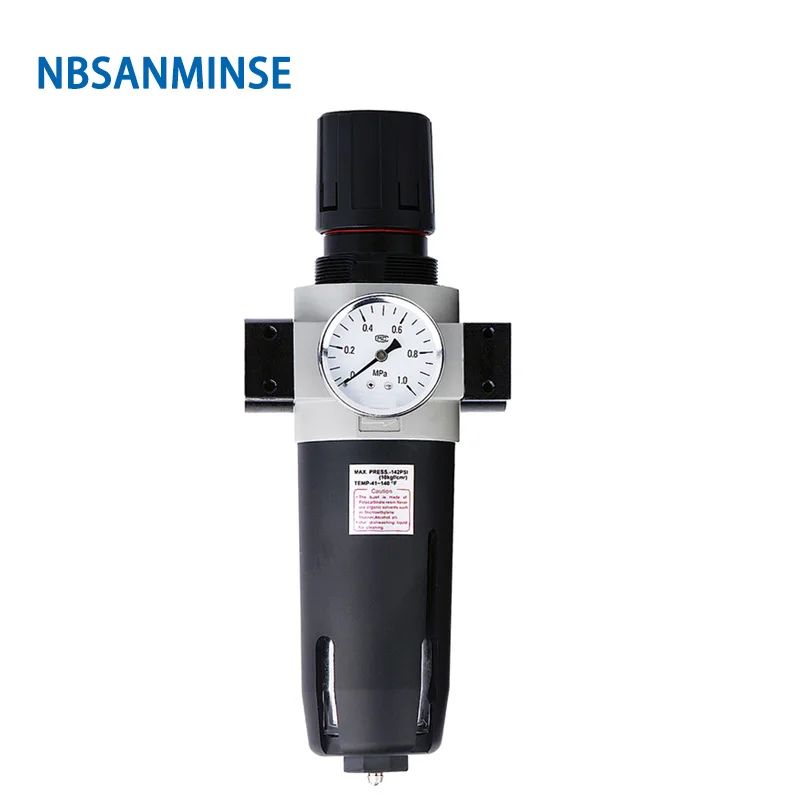 

UFR / FR Filter Regulator Source Treatment Unit Pneumatic Compressed Air Parts High Quality Piston Type G Thread Sanmin