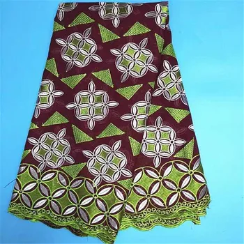

Wholesale Cheap African Lace Embroided Lace Apliques African Swiss Voile Lace High Quality Cotton Lace For Beautiful Dress