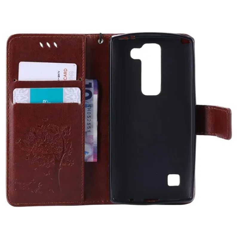 sFor LG Spirit Case LG Spirit Case Cover Luxury Wallet PU Leather Case For LG Spirit 4G LTE H422 H420 H440 C70 Flip Cover (4)