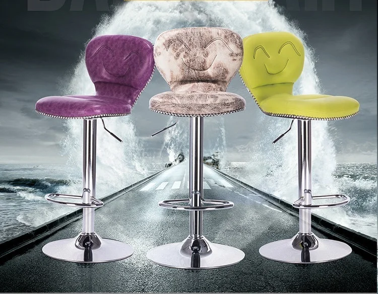 

European and American bar chair Student club stools office coffee stool
