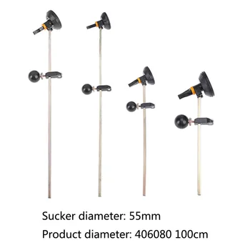

40/60/80/100cm Glass Cutter 6 Wheel Compasses Circular Cutting Suction Cup for Glass Circle Professional Glass Cutting Tool