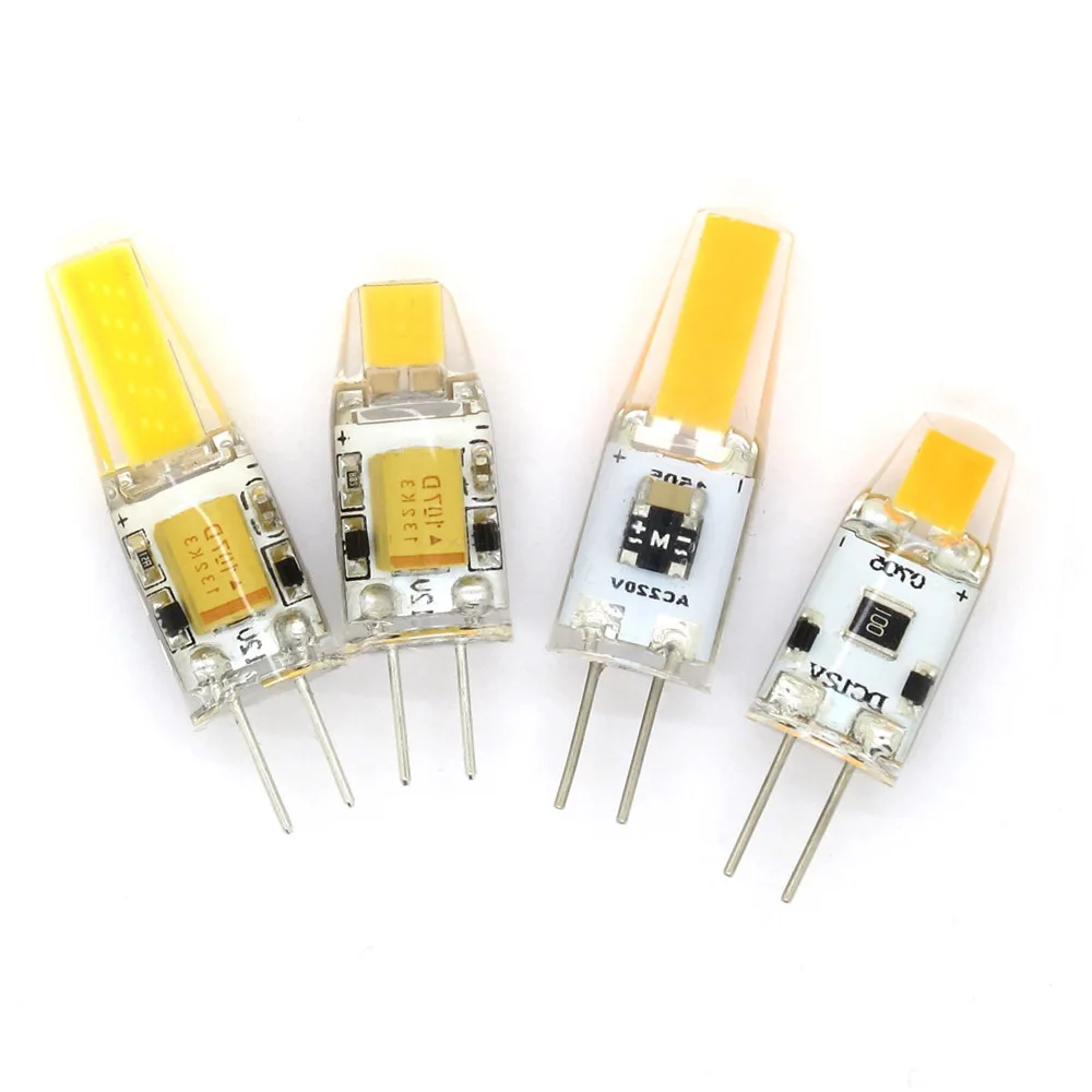 

Mini G4 LED Lamp COB LED Bulb 3W 6W DC AC 12V 220V Light 360 Beam Angle Chandelier Lights replace halogen g4 lamps