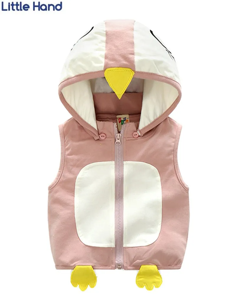 LITTLE HAND Children Outerwear Vest Coats 2 8 Years Boys Girls