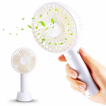 

Small Handheld Battery Operated Face Fan Rechargeable Portable Travel Mini Fan