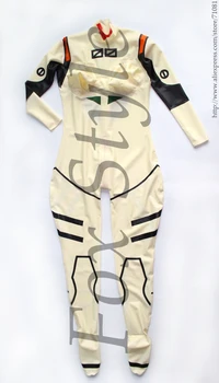 

Inflatable latex catsuit cat suit for women