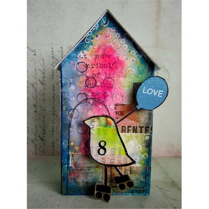 

GJCrafts Bird Metal Cutting Dies for Scrapbooking Die Cut Stitch Craft Dies Troqueles New Die for 2019 Stencil