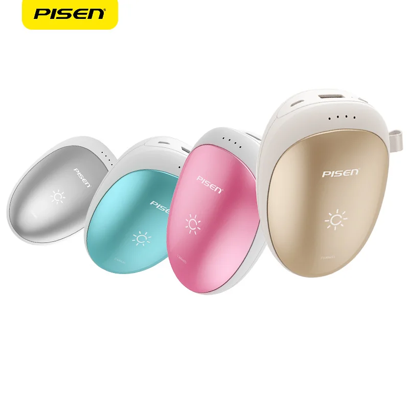 bilder für PISEN Tragbare Power Taschenhandwärmer 7500 mAh Wiederaufladbare USB Elektrische Heizung Externes Ladegerät für Handys Tabletten bilder für PISEN Tragbare Power Taschenhandwärmer 7500 mAh Wiederaufladbare USB Elektrische Heizung Externes Ladegerät für Handys Tabletten