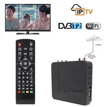 Мини HD DVB-T2 K2 WiFi эфирный приемник Цифровой ТВ-приставка с пультом дистанционного управления