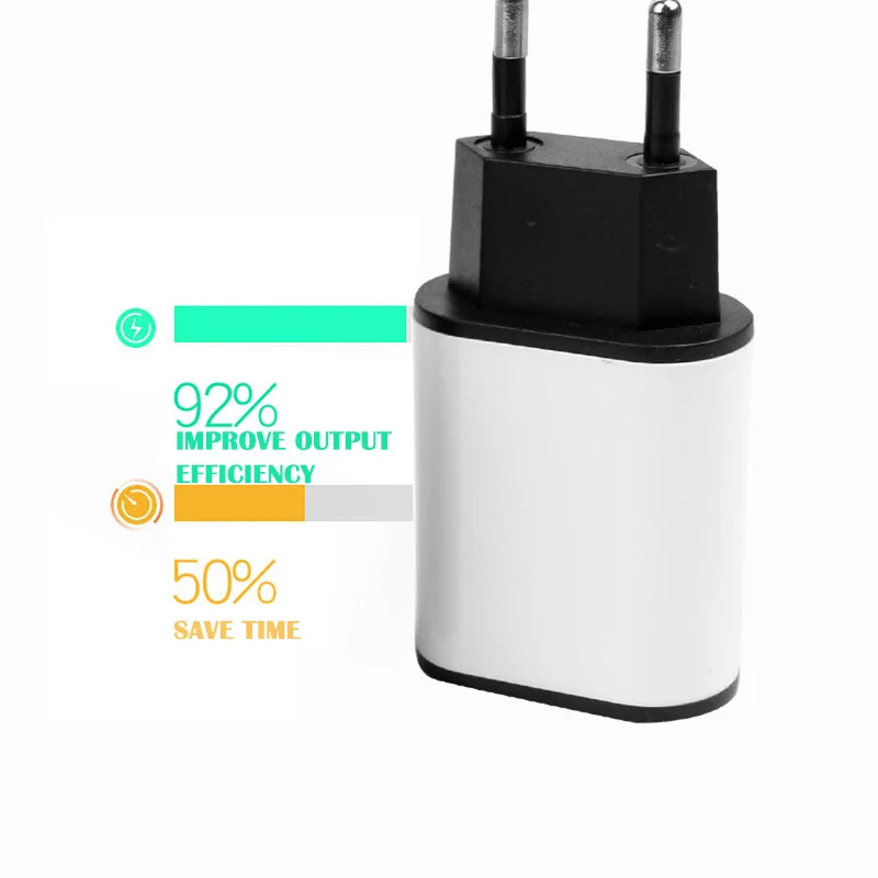 USB зарядное устройство адаптер для iPhone samsung Xiaomi huawei EU Plug 5V 2A USB зарядное устройство Высокое качество быстрое зарядное устройство