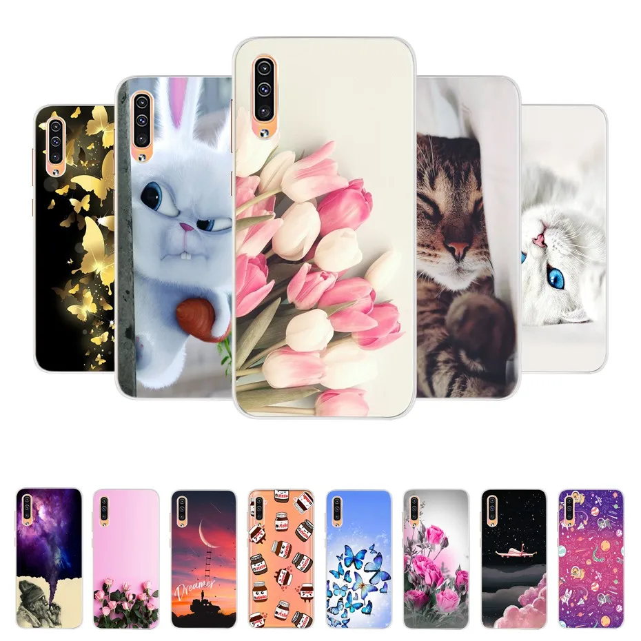 

for Samsung Galaxy A70 Case Cover Full Protection Soft Silicone TPU Back Phone Cover for Coque Funda Samsung A70 A 70 Case Capas