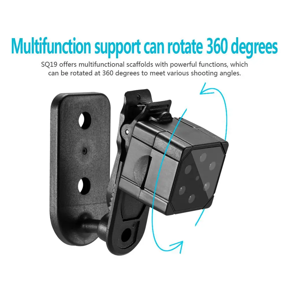 SQ19 SQ 19 маленькая секретная микро видео мини камера с датчиком движения HD 1080p ночного видения Видеокамера крошечная микро камера рекордер