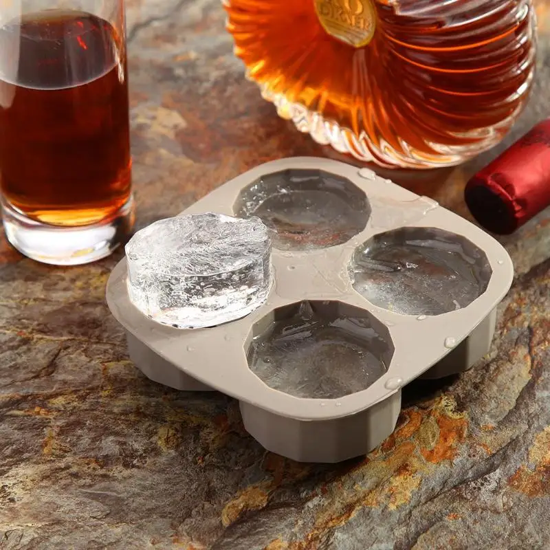Силиконовый лед производитель кубиков льда прессформы DIY Аллигатор узор мороженое плесень Кухня бар питие для вечеринки аксессуары