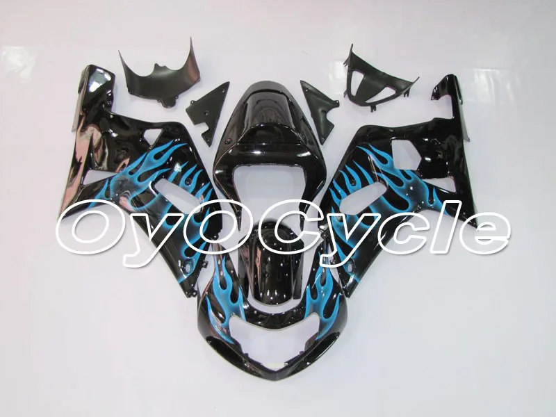 

For 01-03 Suzuki GSXR600 GSXR750 K1 K2 GSXR 600 750 Injection Motorcycle ABS Fairing Bodywork Kit 2001 2002 2003 Black Blue