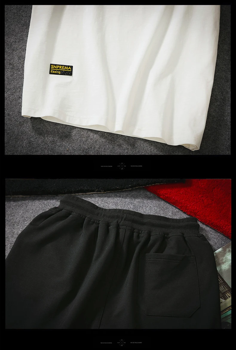 Бренд для мужчин спортивный костюм лето комплект футболки с коротким рукавом из двух предметов Топы Корректирующие + шорты для женщин
