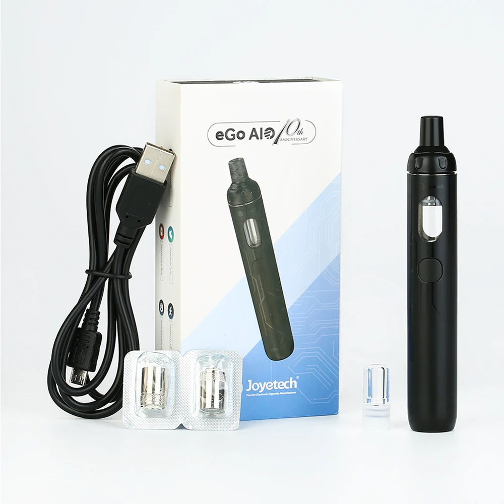 10 й юбилейный выпуск! Joyetech EGo AIO Vape Quick Kit аккумулятор 1500 мАч и емкость 2 мл атомайзер