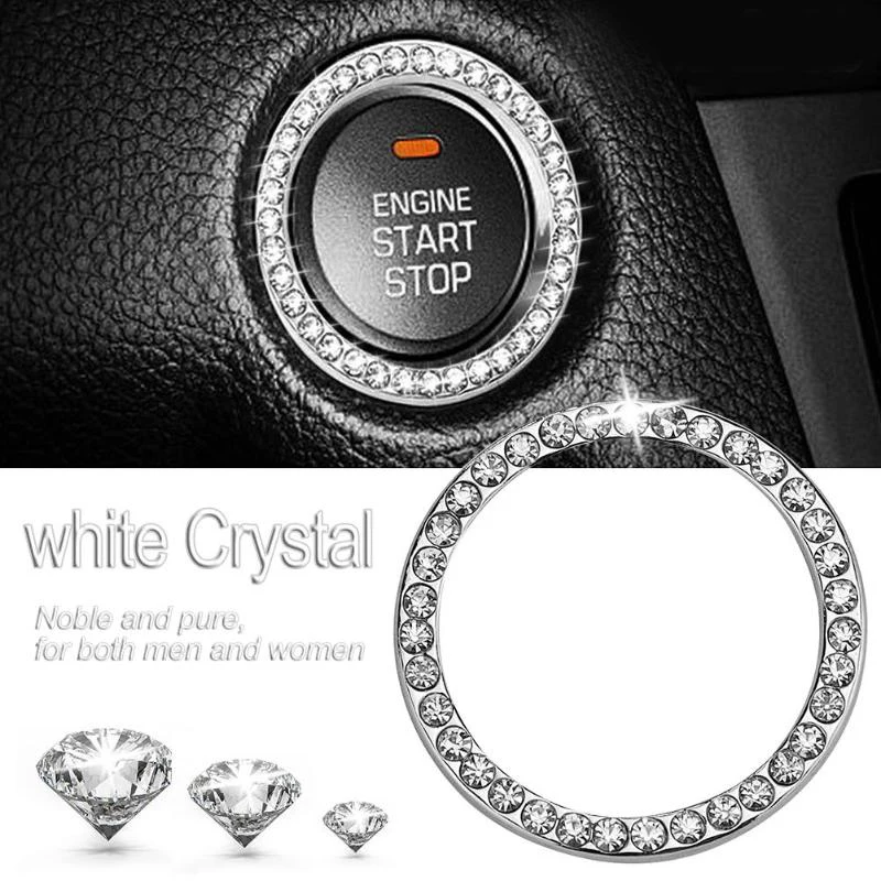 

Car Ignition Key Switch Ring Decoration Cover For Acura RLX CL EL CSX ILX MDX NSX RDX RL SLX TL TSX Vigor ZDX