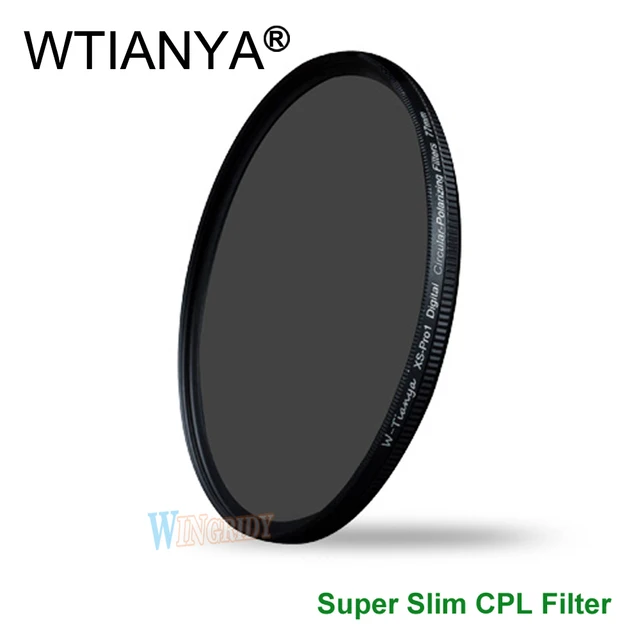 Best Price WTIANYA MC CPL Filter Camera filtre photo 40.5 43 46 49 52 55 58 62 67 72 77 82 86 95 105mm filtro polarizador CPL Lens Filter