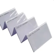 100 шт. RFID карты 125 кГц EM4100 TK4100 смарт-карт проксимити RFID метка для системы контроля доступа
