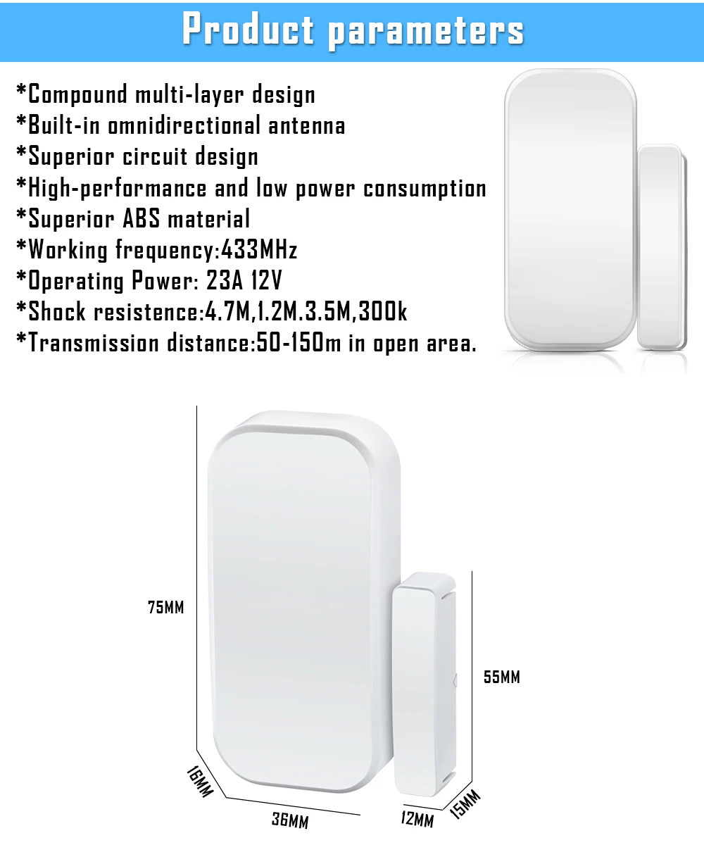 WG11 2,4 дюймов TFT экран wifi GSM беспроводная домашняя система охранной сигнализации Детектор движения приложение контроль Солнечная Сирена детектор дыма комплект